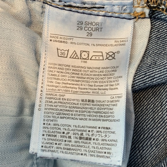“Authentic Flare” Indigo Rinse Denim { Gap } - Picture 9 of 12